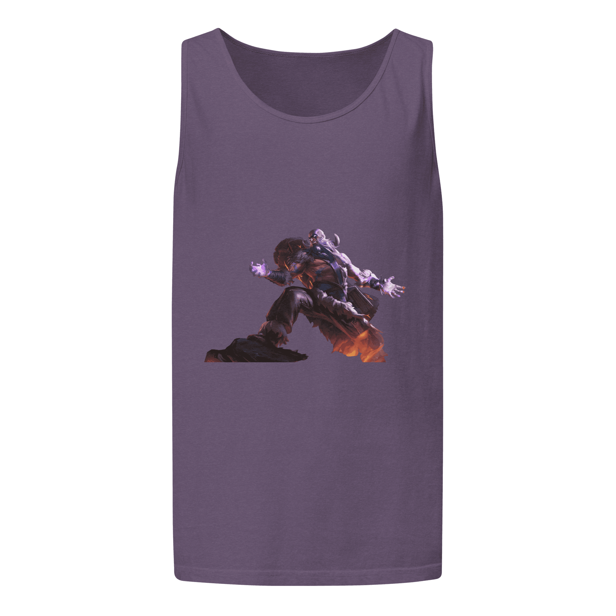 Unisex garment-dyed tank top