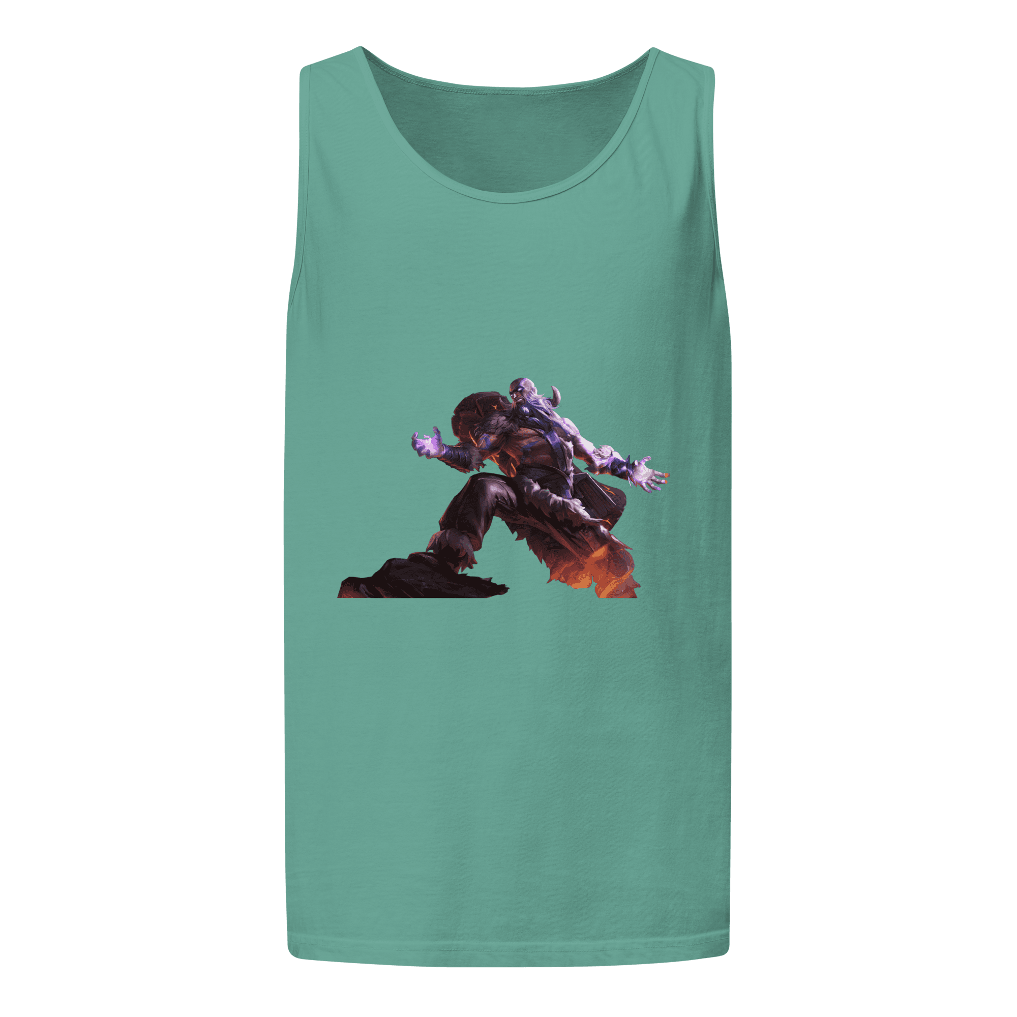 Unisex garment-dyed tank top