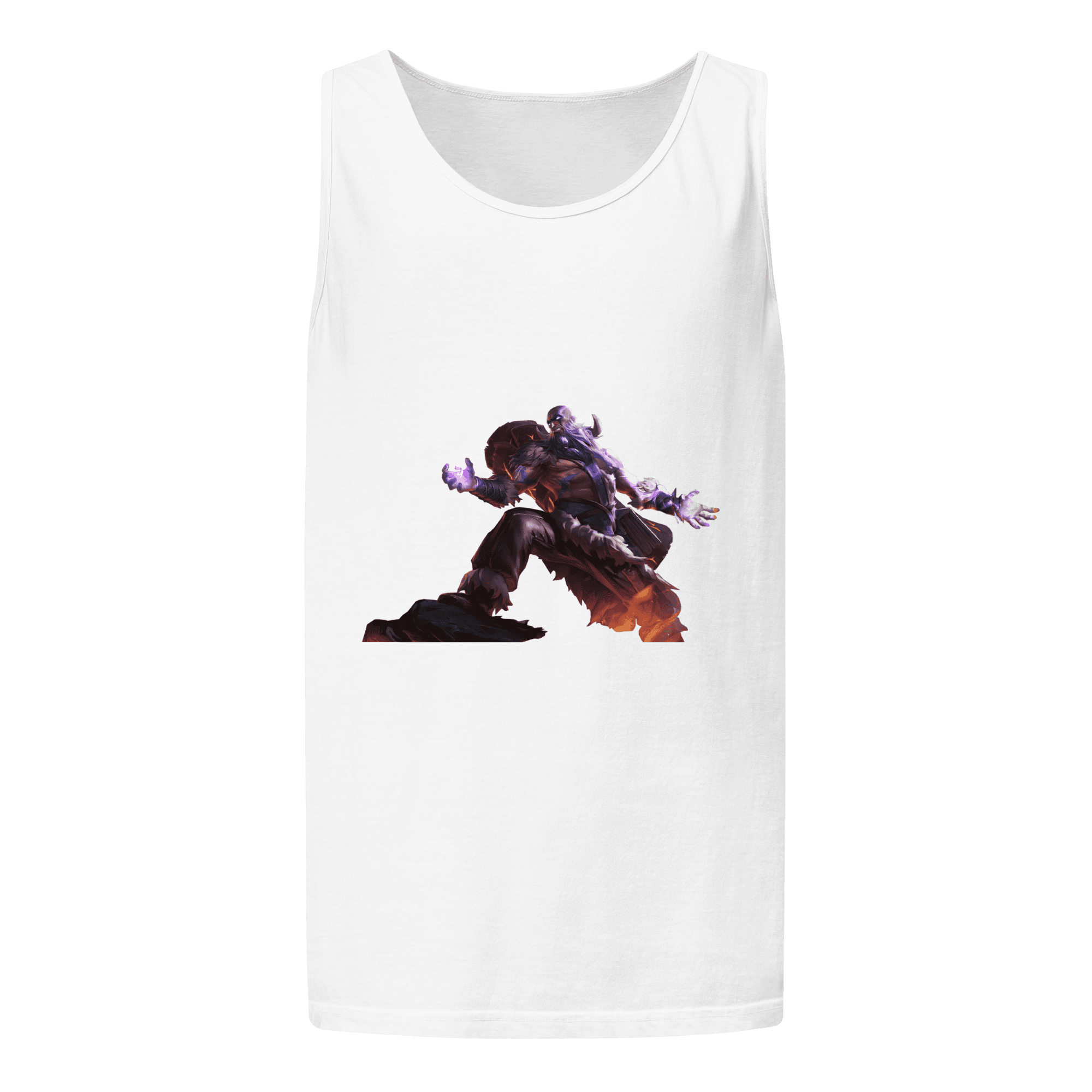 Unisex garment-dyed tank top